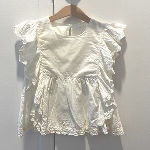 Jamie Kay nostalgic lace blouse - ecru 4 years old